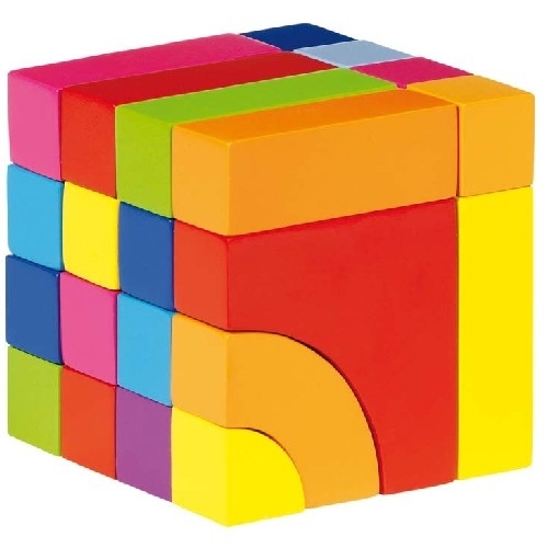 Cubo costruzioni  24 pezzi Giochi