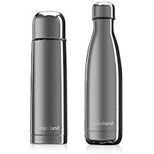 My Baby & me set Silver Thermos
